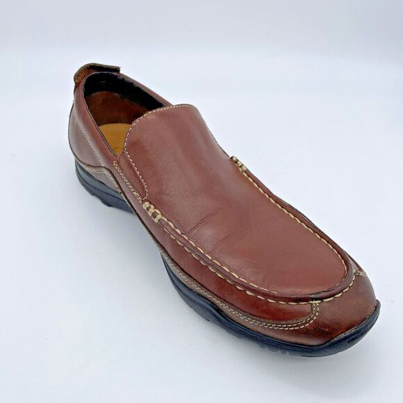 Cole Haan Driving Loafers Leather Air Soles Shoes Men's 8 M Slip On Classiccore - Picture 16 of 16